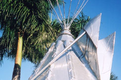 Home Silver Tepee